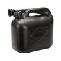 DRAPER PLASTIC FUEL CAN 5LTR BLACK