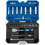 DRAPER 16443 1/4"DR METRIC SOCKET SET 25 PC
