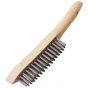 DRAPER HEAVY DUTY WIRE SCRATCH BRUSH 4 ROW