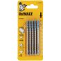 Dewalt DT2163-QZ Pack of 5 T127D Jigsaw Blades for Aluminium