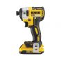 Dewalt DCF887D2 18V XR Brushless Impact Driver - 2 X 2Ah