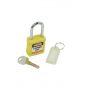 Spectrum Yellow Safety Lockout Padlock