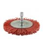 Timco 75mm Wheel Brush Nylon 1/4" Shank