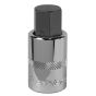 SEALEY HEX SOCKET BIT 17MM 1/2 SQUARE" DRIVE