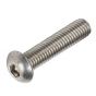 M4 Socket Button Head (Dome) Screws A2 (304) Stainless Steel