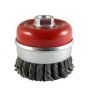 Timco 100mm Twist Knot Cup Brush M14 Thread