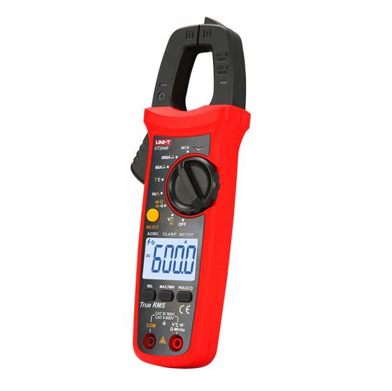 UNIT UT204R 600A TRMS DIGITAL CLAMP METER
