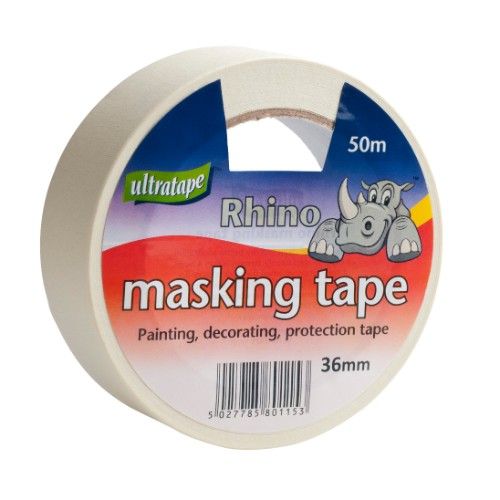 Rhino Gp Masking Tape 18mm x 50m 