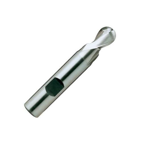 Europa HSSCo8 2 Flute Ball Nose Slot Drill Flatted Shank