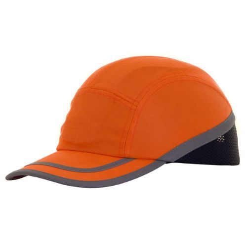 Hi-Viz Safety Baseball Cap Orange