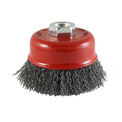 Timco 50mm Cup Brush Crimped M14 Thread