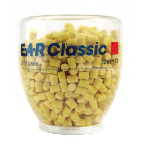 EAR Classic Refill Bottle 500 Ear Plugs