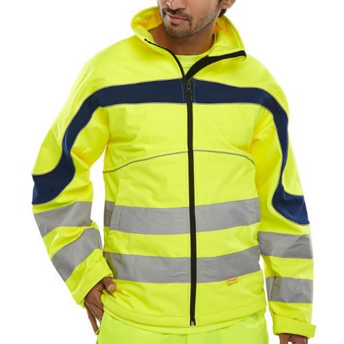 Eton Soft Shell Jacket Yellow