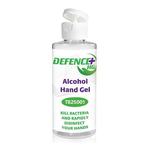 Defence+ 70% Alcohol Hand Gel Sanitiser 100ml