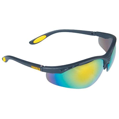 Dewalt Reinforcer Fire Mirror Safety Glasses