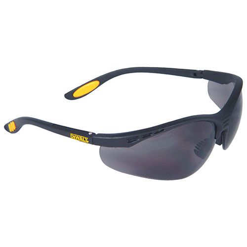 Dewalt Reinforcer Smoke Safety Glasses