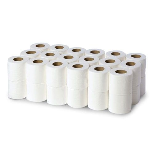 White Toilet Roll Pack 36