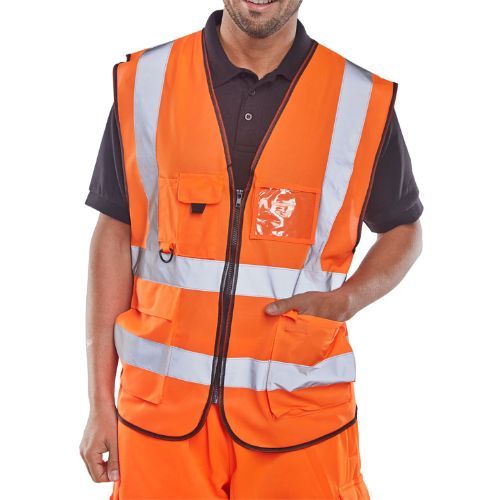 Hi-Viz Executive Vest Orange