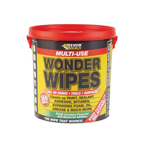 Everbuild Giant Wonder Wipes Tub 300