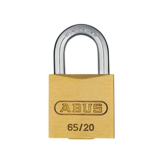 Abus 65/20mm Brass Padlock