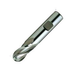 Europa HSSCo8 4 Flute Ball Nose End Mill Flatted Shank