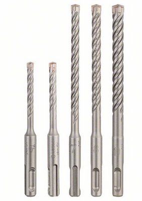 BOSCH SDS PLUS-5X HAMMER DRILL BIT SET 5.5/6/6/8/10MM 5 PIECE