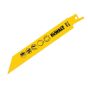 Dewalt DT2385-QZ 152mm 1.1mm Reciprocating Saw Blades for Metal Pack of 5