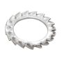 External Overlapping Shakeproof Washers Zinc Plated (Pack of 100)
