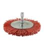 Timco 75mm Wheel Brush Nylon 1/4" Shank