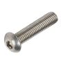 M4 Socket Button Head (Dome) Screws A2 (304) Stainless Steel (Pack of 100)