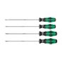 Wera Kraftform Plu Laser Tip Long Screwdriver Set 4 pce